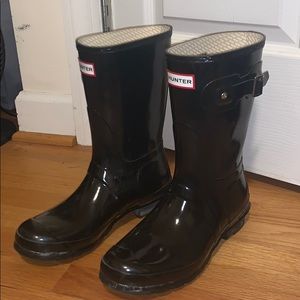 Hunter Boots short black